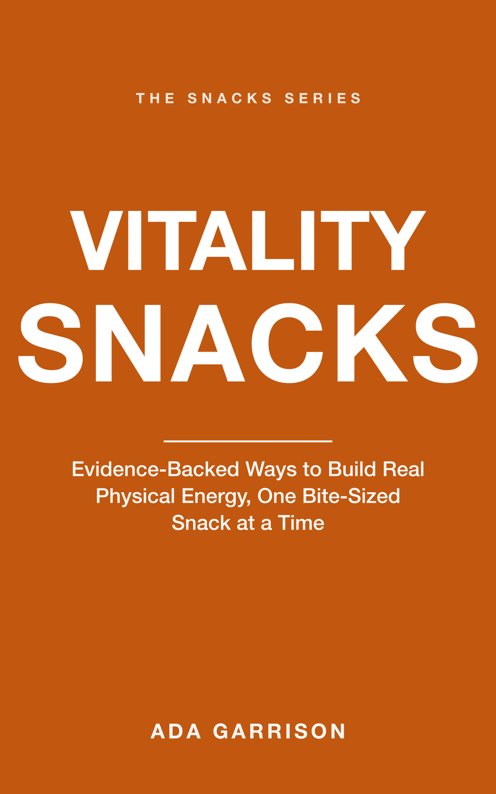 Vitality Snacks cover