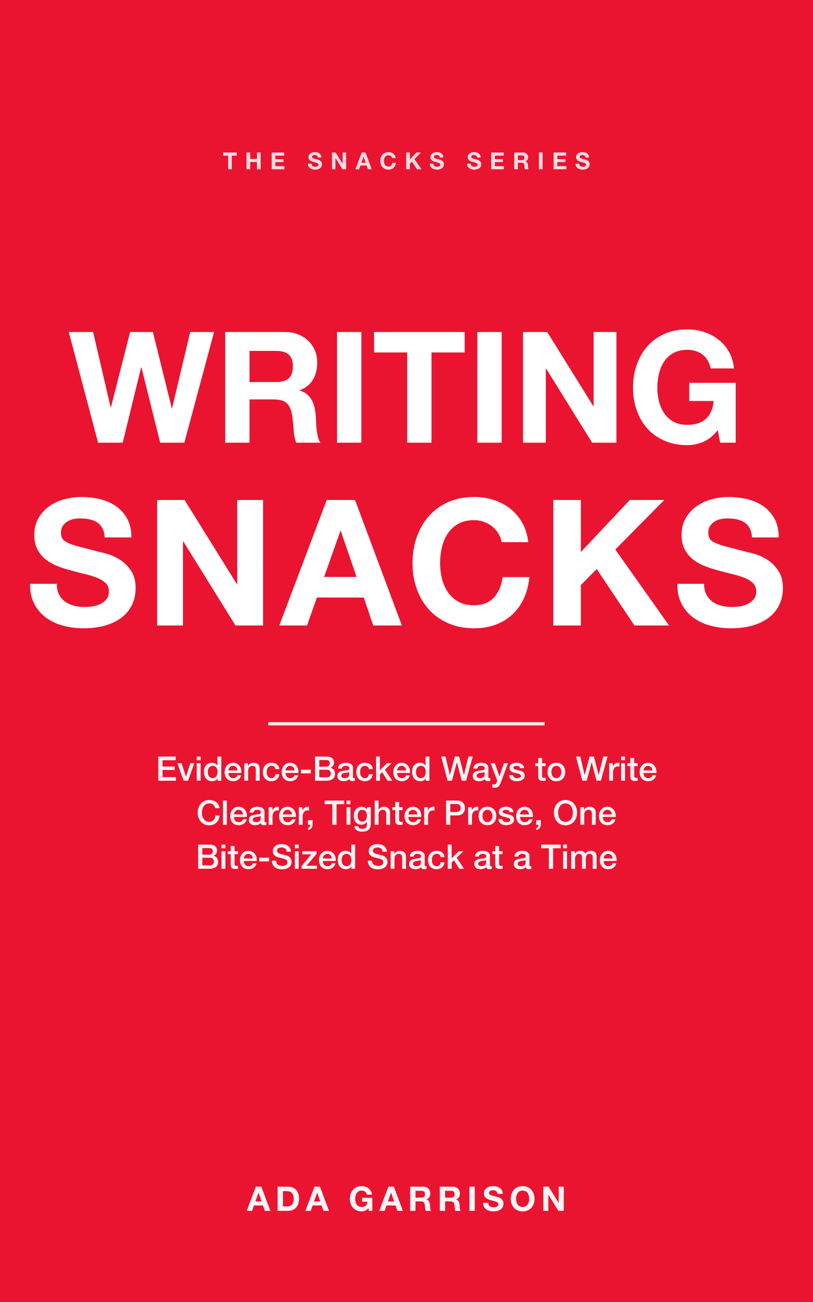 Writing Snacks cover